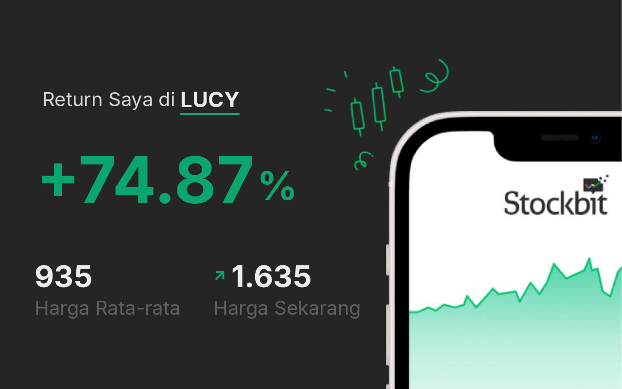 Return LUCY +74%